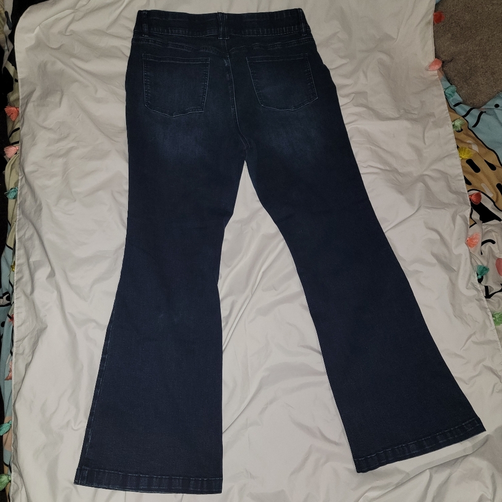 Boot cut Jeans dark blue